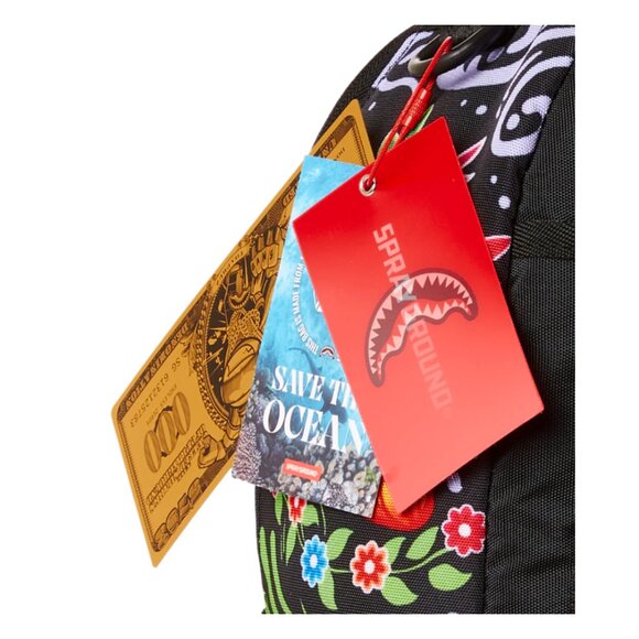 Sprayground “The Valley” Backpack – Gold Zippers 18″ – NWT – Designer Streetwear - Picture 8 of 9